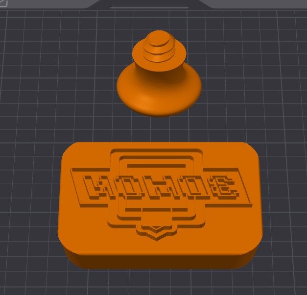 Diseño original, para realizar tus propios sellos 3D.