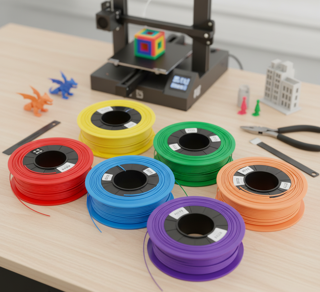 Filamentos de colores